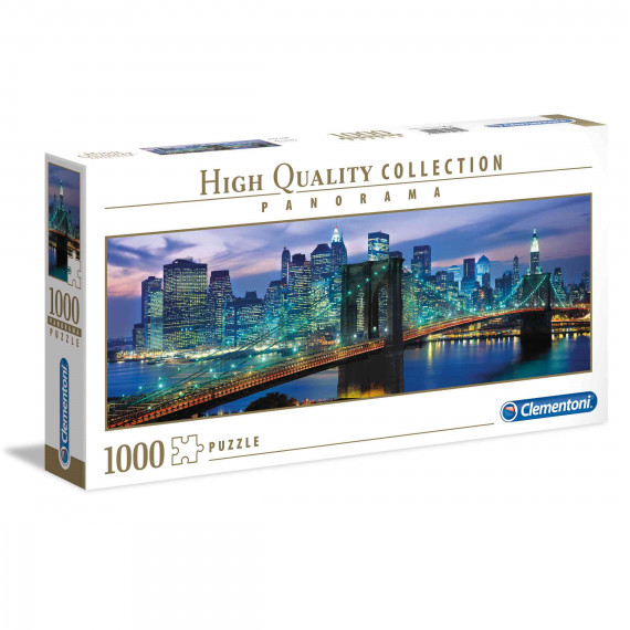 Clementoni Puzzle Panorama High Quality Collection New York Brooklyn Bridge 1000 pcs