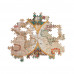 Clementoni Puzzle High Quality Collection Antique Map 1000 pcs - Compact Box