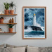 Clementoni Puzzle High Quality Collection Storm At The Lighthouse 1000 pcs