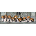 Clementoni Puzzle Panorama High Quality Collection Beagle Dogs 1000 pcs - Compact Box