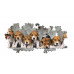 Clementoni Puzzle Panorama High Quality Collection Beagle Dogs 1000 pcs - Compact Box
