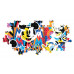 Clementoni Puzzle Panorama High Quality Collection Disney Classics 1000 pcs - Compact Box