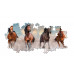 Clementoni Puzzle Panorama High Quality Collection Horses 1000 pcs - Compact Box