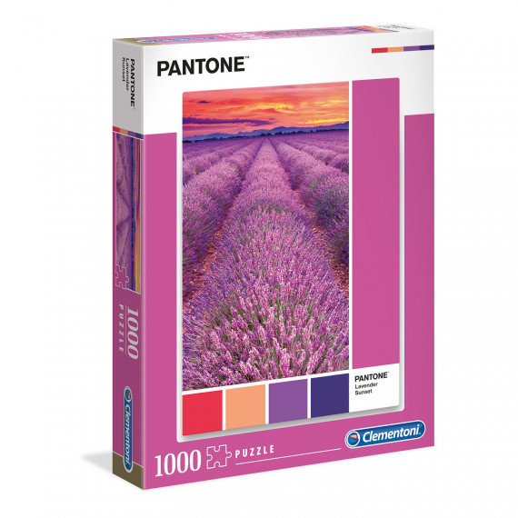 Clementoni Puzzle Pantone Vivid Viola 1000 pcs