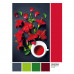 Clementoni Puzzle Pantone Red Hibiscus 1000 pcs