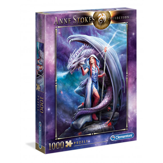 Clementoni Puzzle Anne Stokes Dragon Mage 1000 pcs
