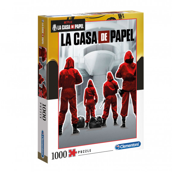 Clementoni Puzzle Netflix La Casa De Papel (The Money Heist) 1000 pcs