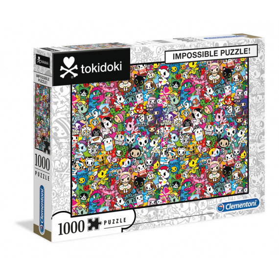 Clementoni Puzzle Impossible Tokidoki 1000 pcs