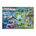 Clementoni Puzzle Story Maps 101 Dalmatians 1000 pcs
