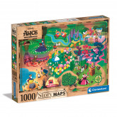 Clementoni Puzzle Story Maps Alice In Wonderland 1000 pcs