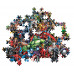 Clementoni Puzzle Impossible Marvel 1000 pcs - Compact Box