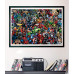 Clementoni Puzzle Impossible Marvel 1000 pcs - Compact Box