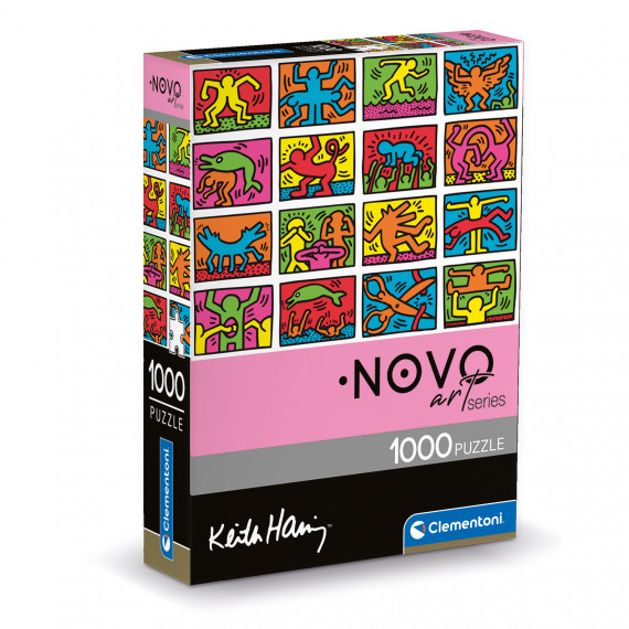 Clementoni Puzzle Novo Art Haring: Retrospect 1000 pcs