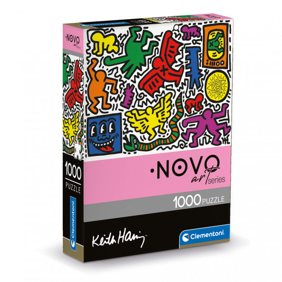 Clementoni Puzzle Novo Art Haring: Collage 1000 pcs