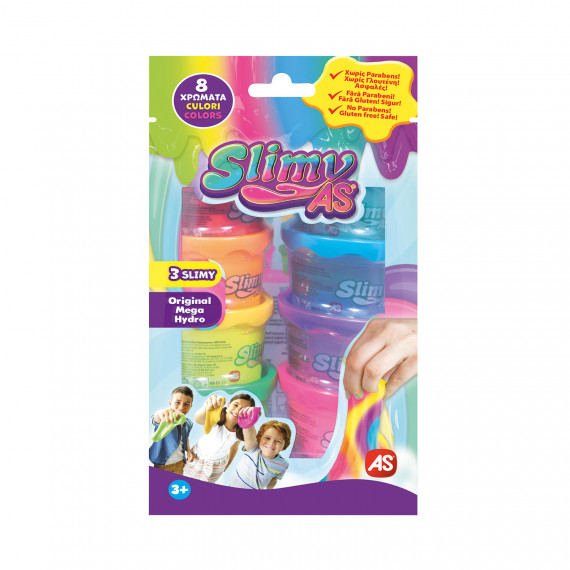 Slimy AS Original - Mega - Hydro 51gr For Ages 3+