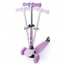 Shoko Kids Scooter Go Fit With 3 Wheels Purple Color For Ages 3+