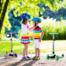 Shoko Kids Scooter Go Fit With 3 Wheels Purple Color For Ages 3+