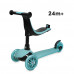 Shoko Kids Scooter Convertible 3 In 1 Light Blue Color For 12+ Months