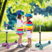 Shoko Kids Scooter Convertible 3 In 1 Light Blue Color For 12+ Months