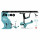 Shoko Kids Scooter Convertible 3 In 1 Light Blue Color For 12+ Months
