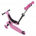 Shoko Kids Scooter Convertible 3 In 1 Pink Color For 12+ Months