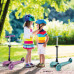Shoko Kids Scooter Convertible 3 In 1 Pink Color For 12+ Months