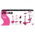 Shoko Kids Scooter Go Fit With 3 Wheels Pink Color For Ages 3+