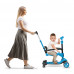 Shoko Kids Scooter Prime 4 In 1 Plus Blue Color For 12+ Months