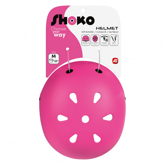 Shoko Kids Helmet Fuchsia Color