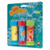 AS 3 Bubble Blowing Bottles 360 Bubbles For Ages 3+