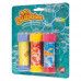 AS 3 Bubble Blowing Bottles 360 Bubbles For Ages 3+