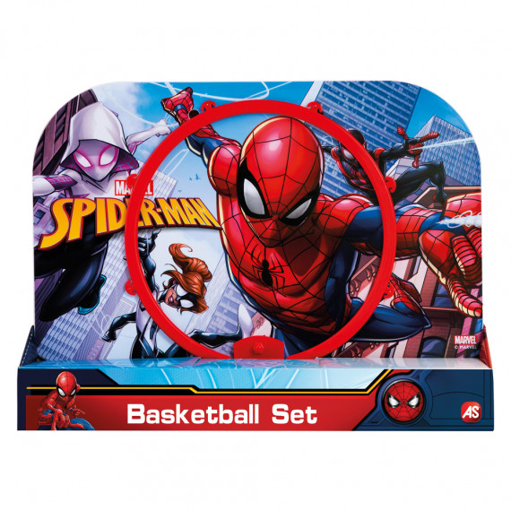 AS Basketball Set Marvel Spiderman For Ages 3+