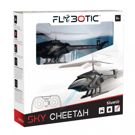 Silverlit Flybotic Sky Cheetah Radio Control Helicopter For Ages 10+