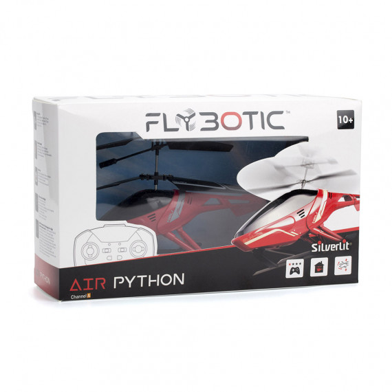 Silverlit Flybotic Air Python Radio Control Helicopter Red For Ages 10+