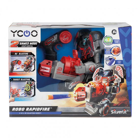 Silverlit Ycoo Robo Rapid Fire Remote Control Robot For Ages 5+