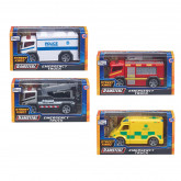 Teamsterz Street Kingz Emergency Trucks Die-Cast Venhicles For Ages 3+