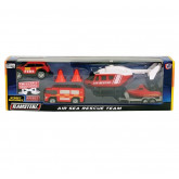 Teamsterz Air Sea Rescue Team Set with Die-Cast Vehicles For Ages 3+