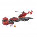 Teamsterz Emergency Heli Transporter Set with Die-Cast Vehicles For Ages 3+