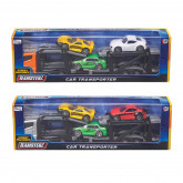 Teamsterz Car Transporter with Die-Cast Cars For Ages 3+